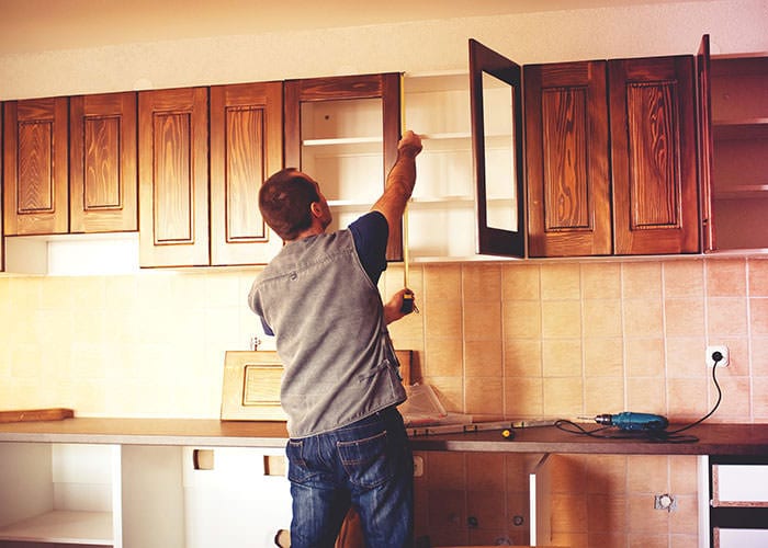 cabinet installation