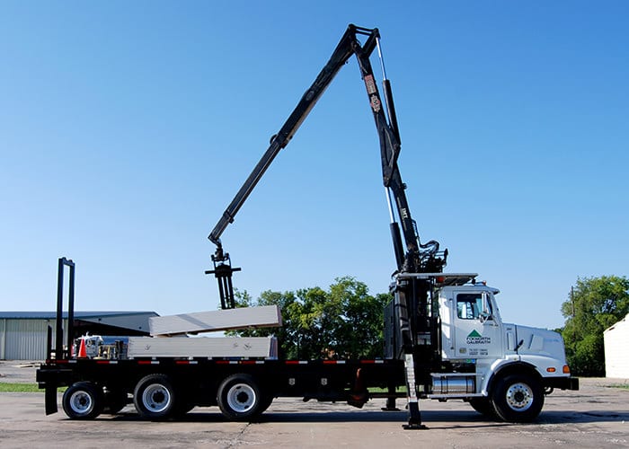 drywall boom truck