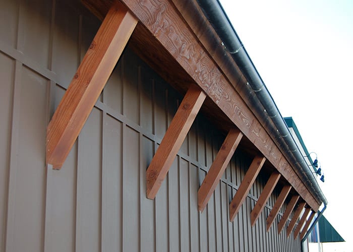 Twin Peaks Exterior Truss Detail