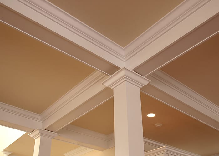 Moldings on Ceiling