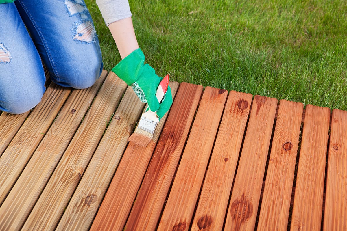 How to Stain Your Deck