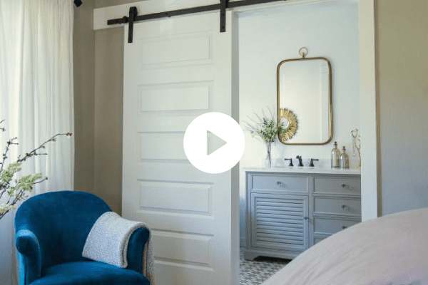 DIY Sliding Barn Door On A Budget