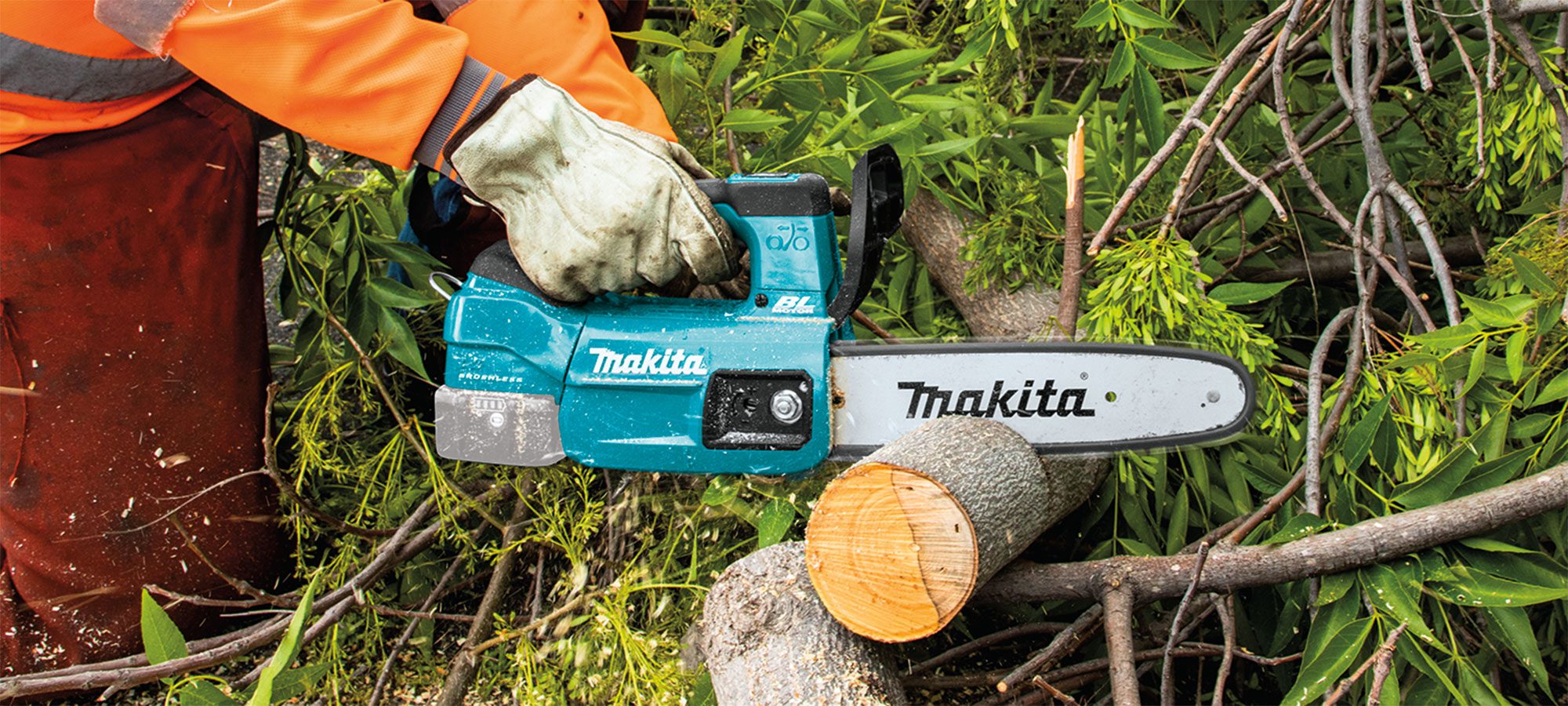 Makita Brushless Cordless Top Handle Chainsaw