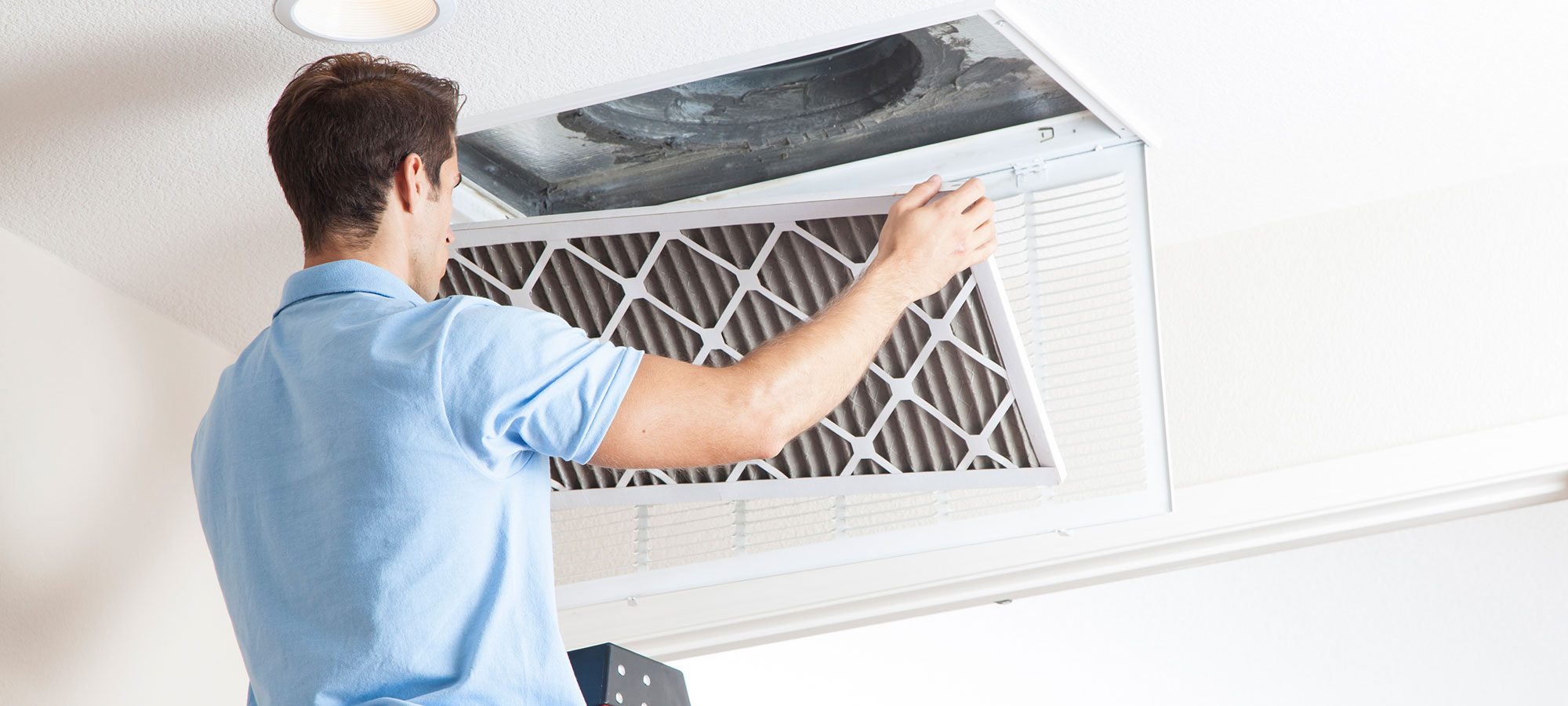 changing air filter