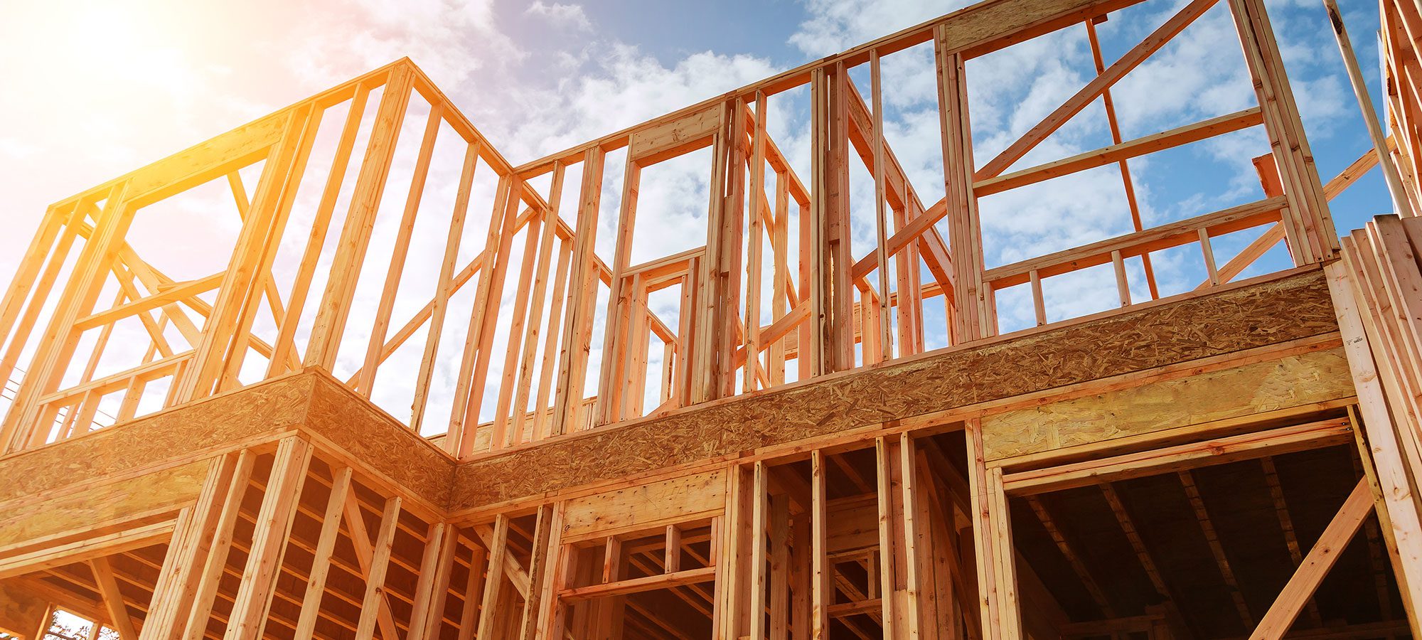 framing lumber residential house